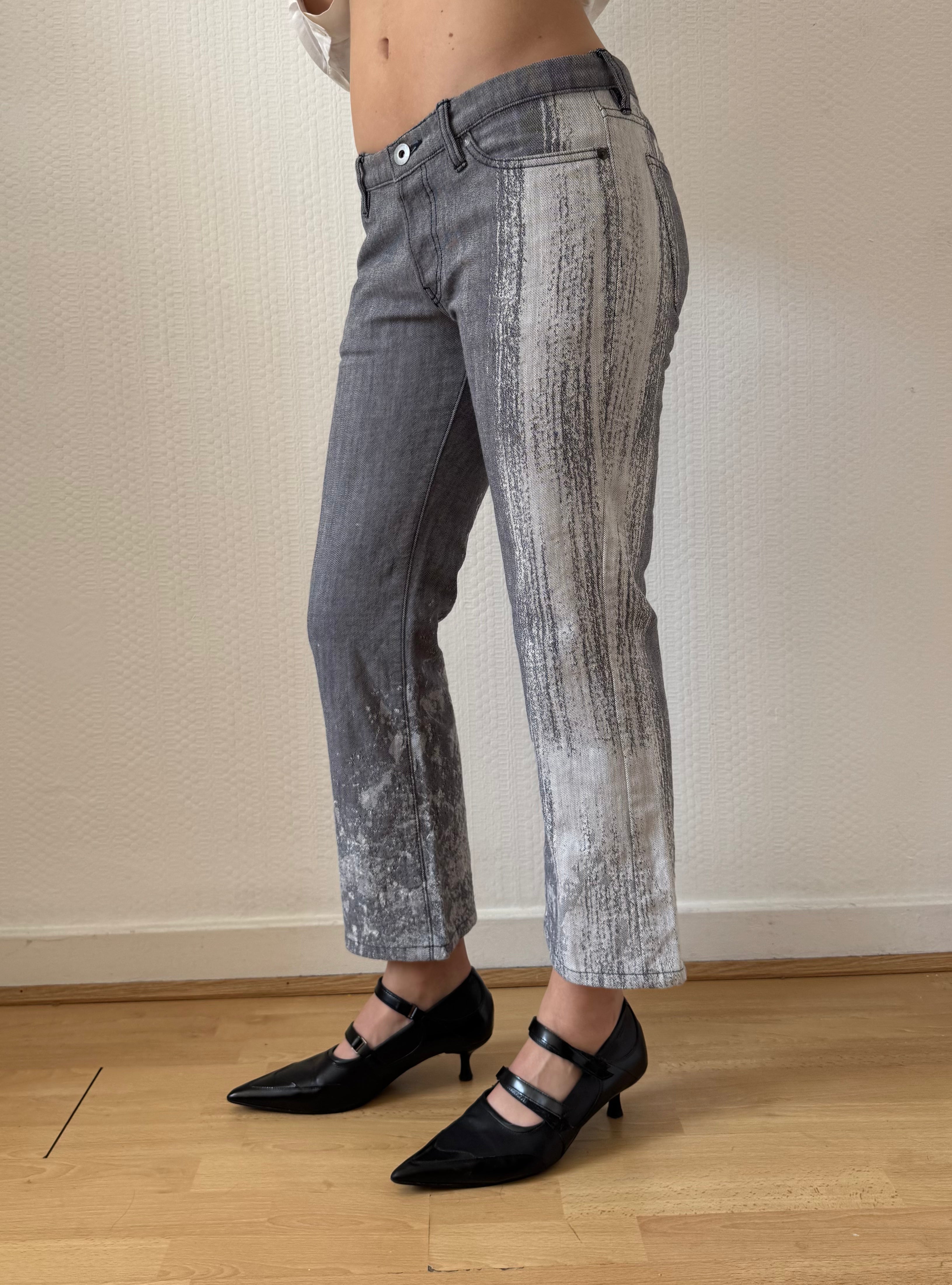 A/W 2007 A-POC Galaxy Cropped Jeans