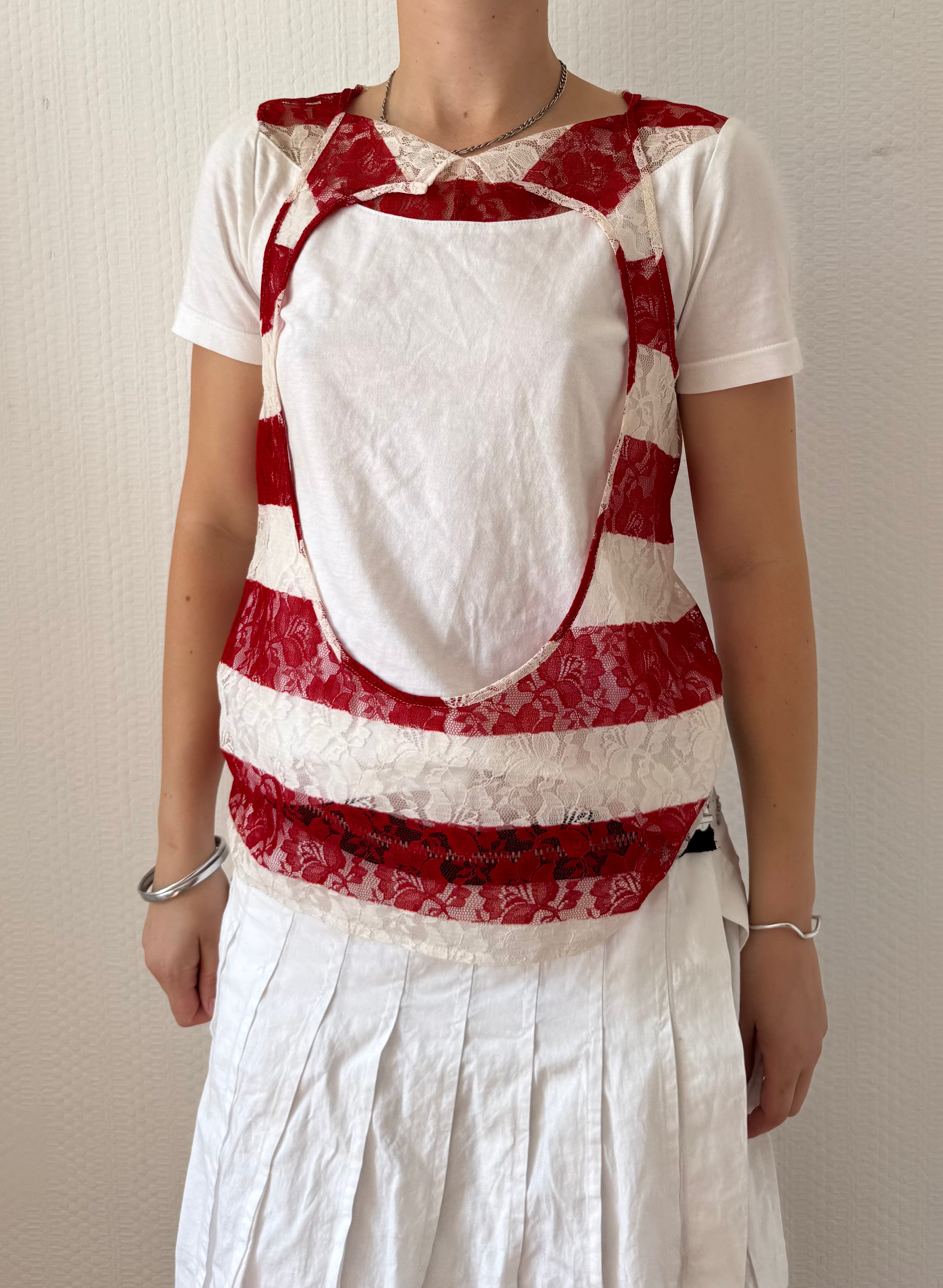 S/S 2013 Lace Panelled T-Shirt