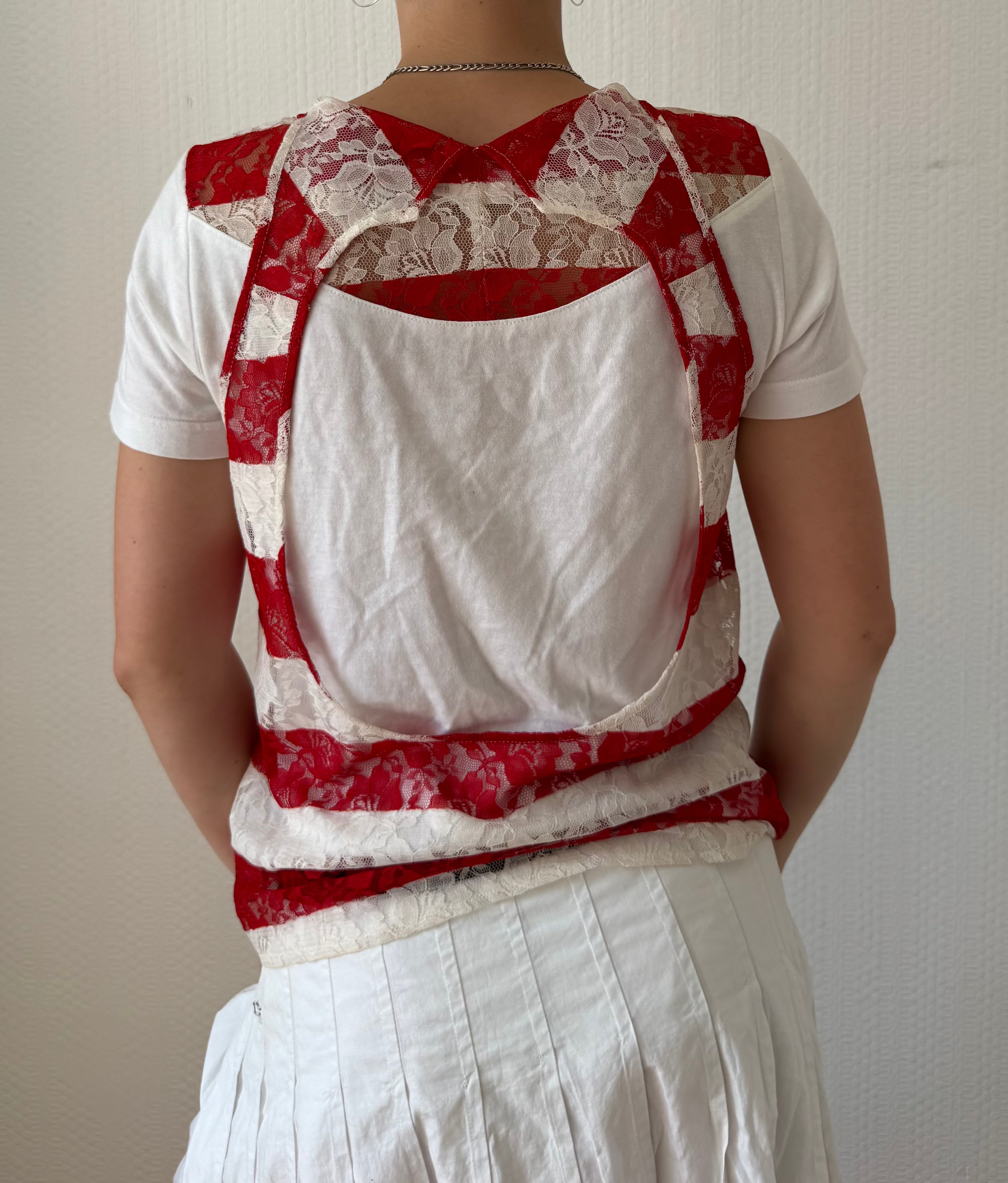 S/S 2013 Lace Panelled T-Shirt