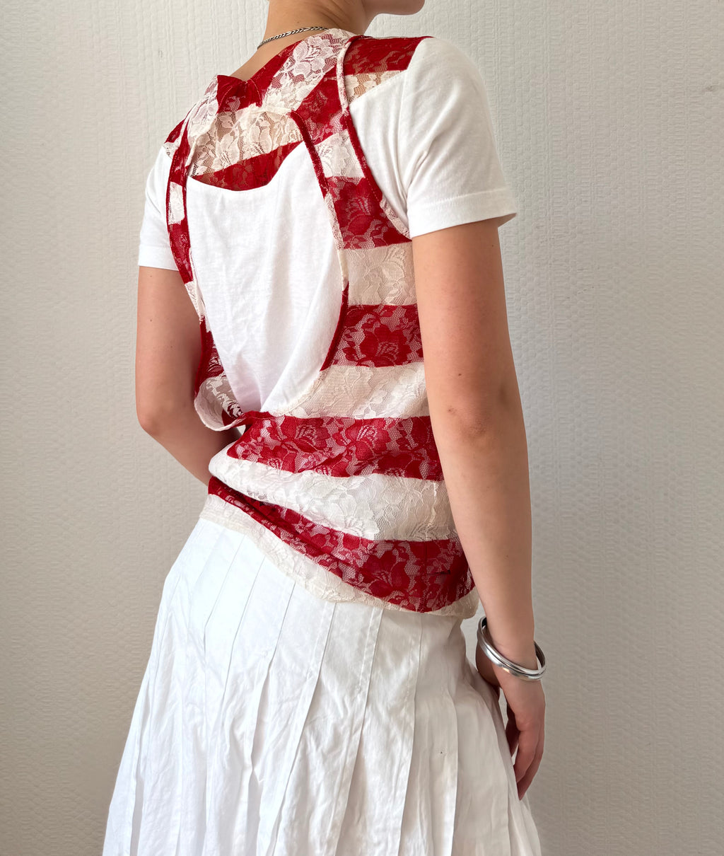 S/S 2013 Lace Panelled T-Shirt