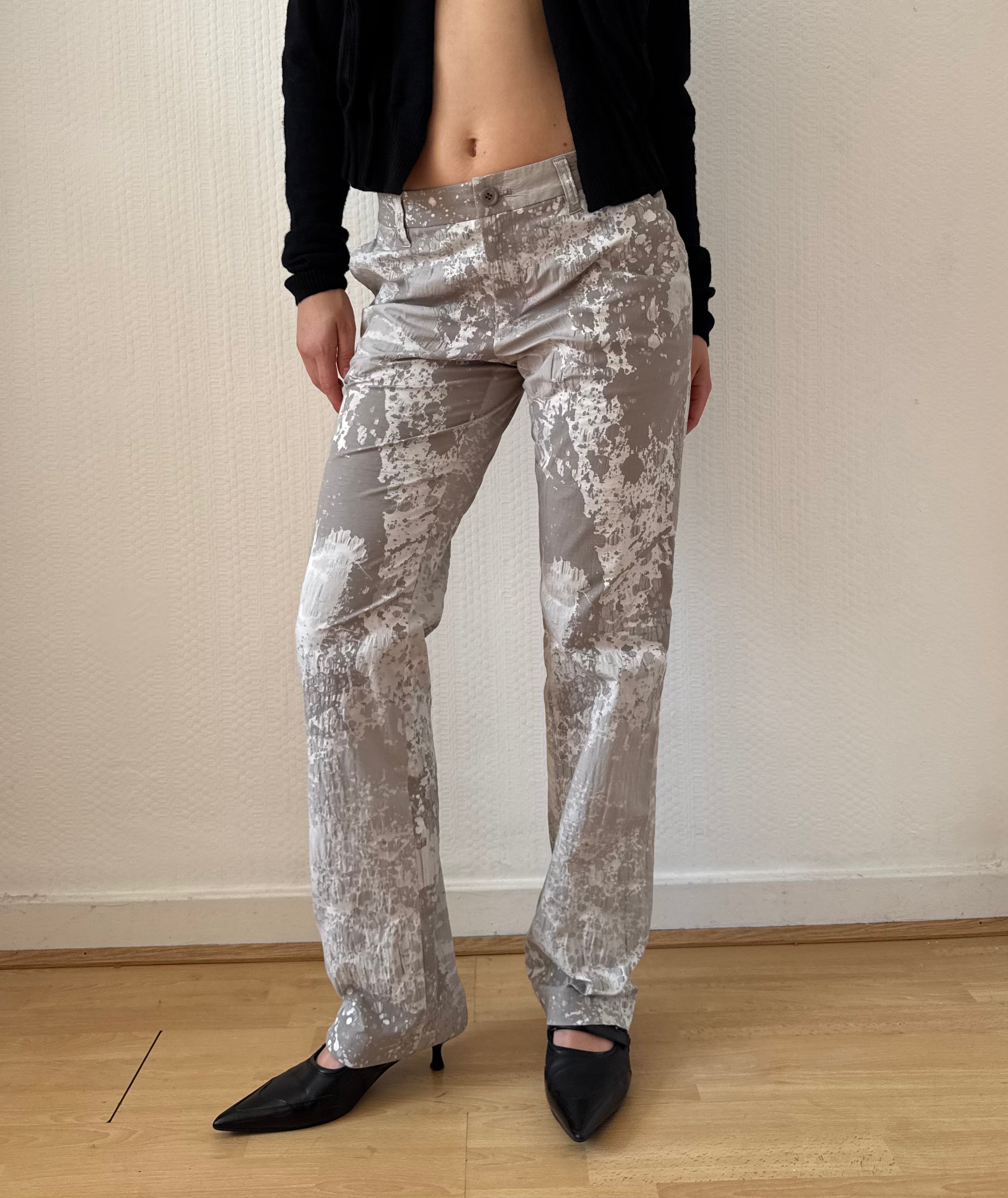 S/S 2011 Paint Splatter Effect Trousers
