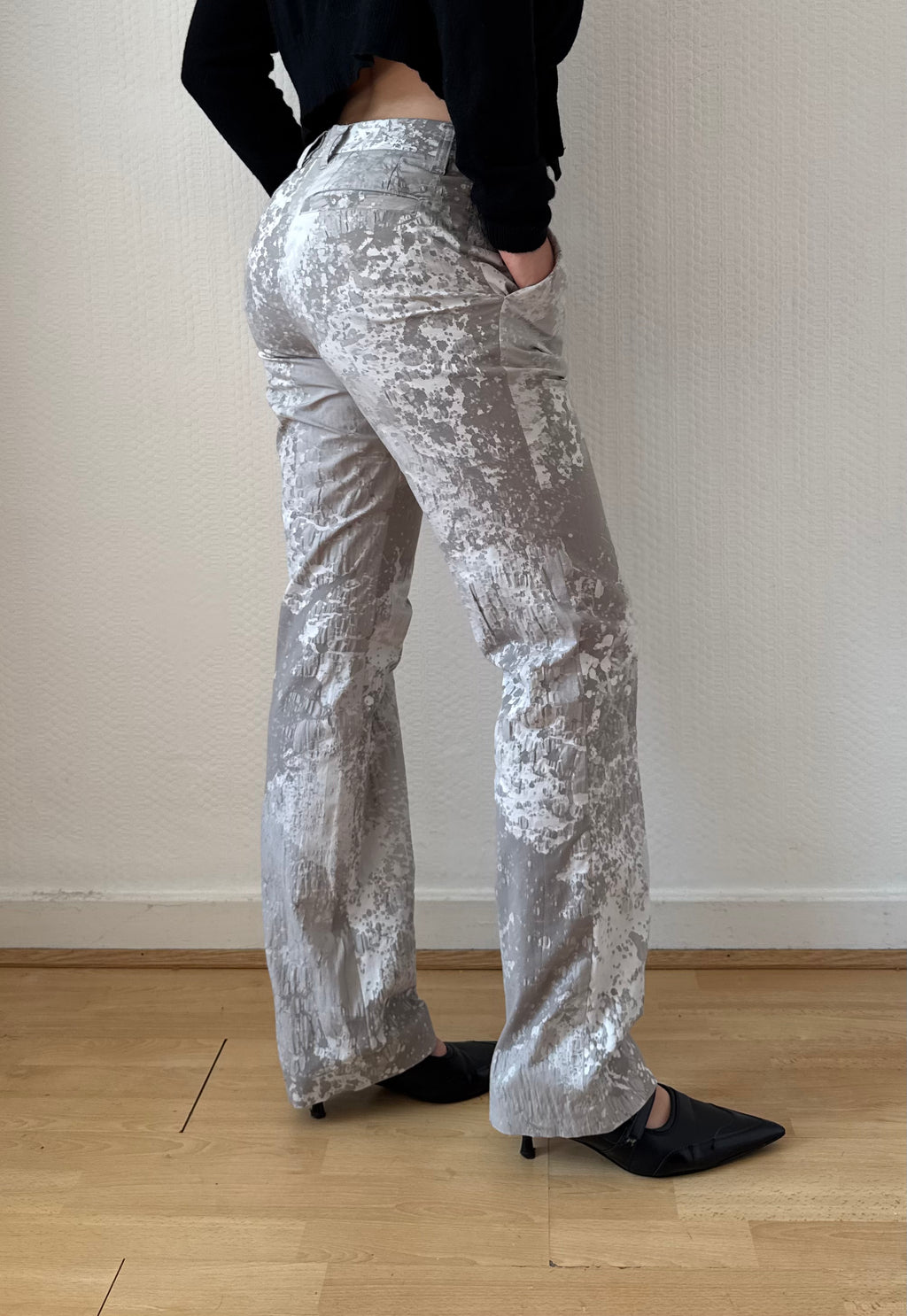 S/S 2011 Paint Splatter Effect Trousers