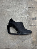 Mobius Pony Hair Sculptural Wedge