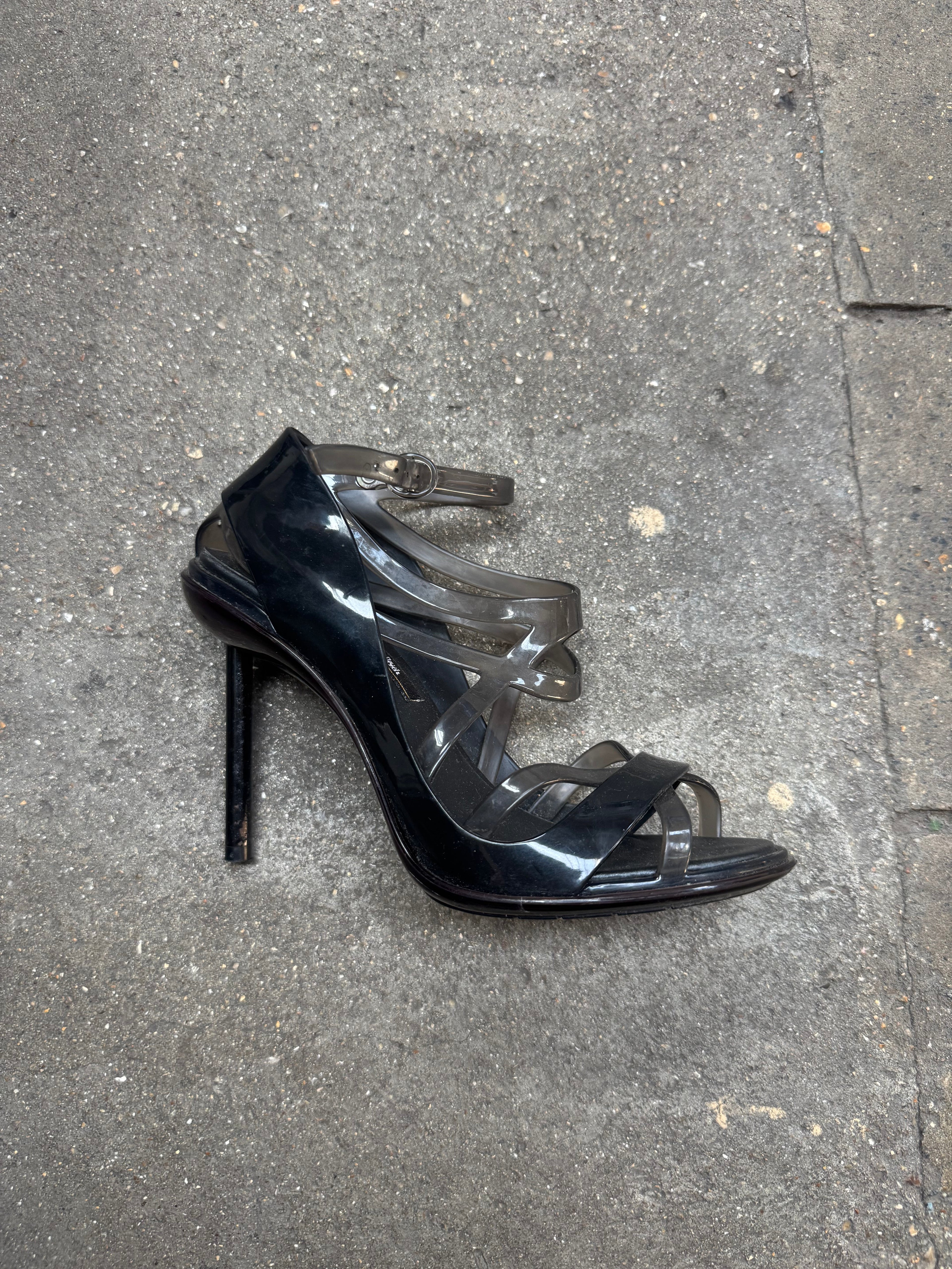 2010 x Melissa Rubber Strappy Heels